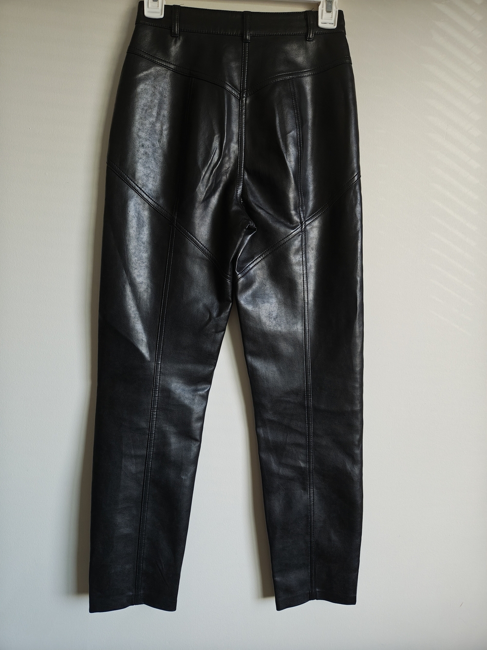 Wilfred High-Rise Leather Pants in Black New Without Tag💕 - Picture 4 of 14